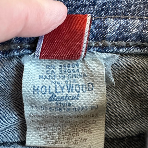 Stetson Jeans Size 4 Long Inseam 33 1/2 - Picture 5 of 6